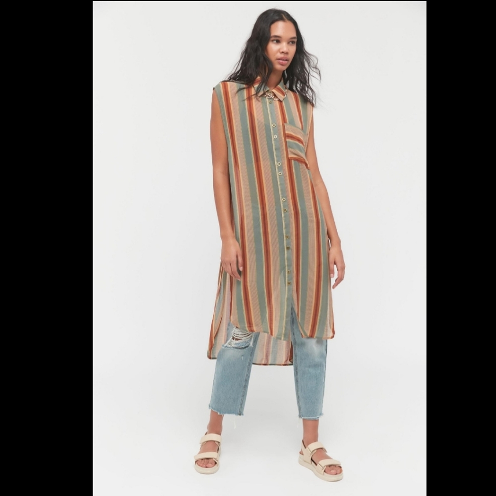 UO Mark Striped Tunic Top